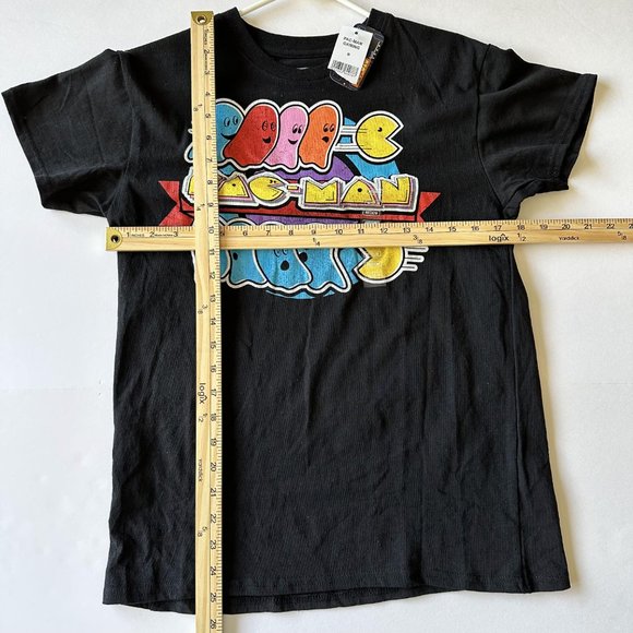 VTG Brisco Brands Pac-Man Men's Retro 1980' Video Gaming T-Shirt w/Ghosts M NWT - Picture 6 of 8